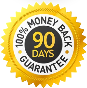 100% money back guarantee 